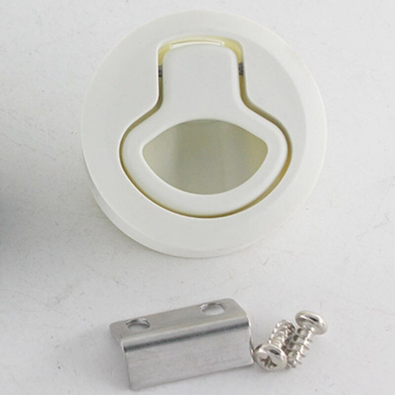 Latch Hatch Round Pull LatchLatch Flush Pull For1/4 Door Boat Deck Hatch RV Drawers Cabinet Yacht