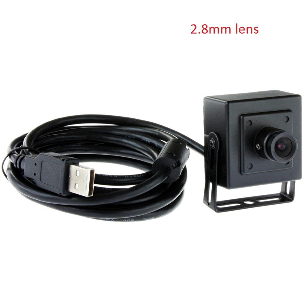 Elp Gratis Diver Cmos Hd Pc Webcam 120fps Hoge Frame Rate 1080P 30fps Usb 2.0 Digitale Mini Video Camera voor Atm Kiosk: 2.8mm lens