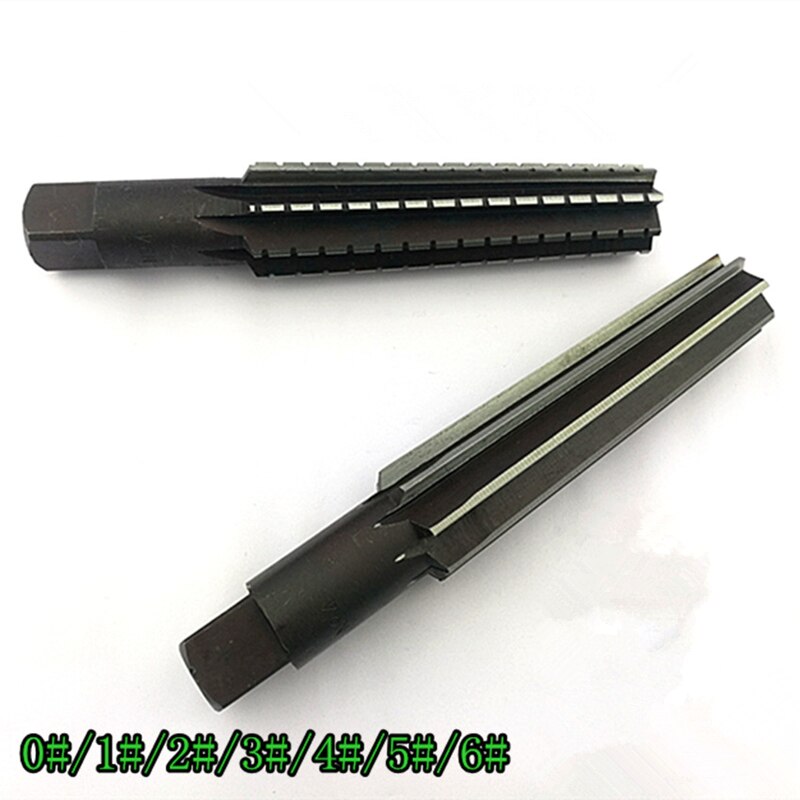 2 stks/set Hand Ruimers Set MT0/MT1/MT2/MT3/MT4/MT5 Staal Fijne/Ruwe -Edge Morse Conus Ruimer Voor Frezen Afwerking Cutter Tool