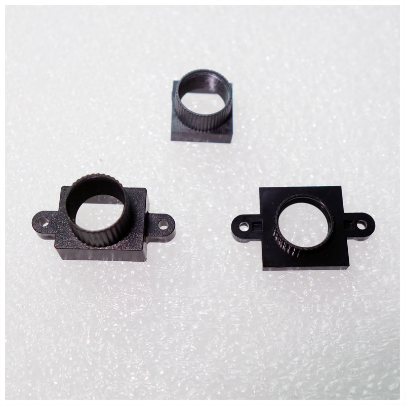 Plastic holder for M8*P0.35 lens 10*10mm or 13*13mm or 13*10mm PD18mm 14.3*14.3mm PD20mm case for lens