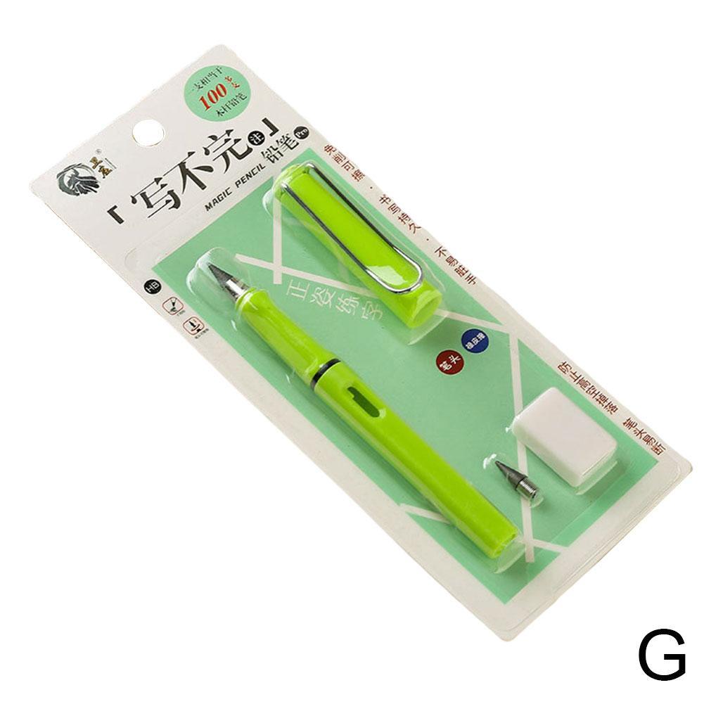 Unlimited Writing Pencil Magic No Ink Pen Magic Novelty Writing Eternal Pencil Art Sketch Painting Sign Pen School Business: deep green