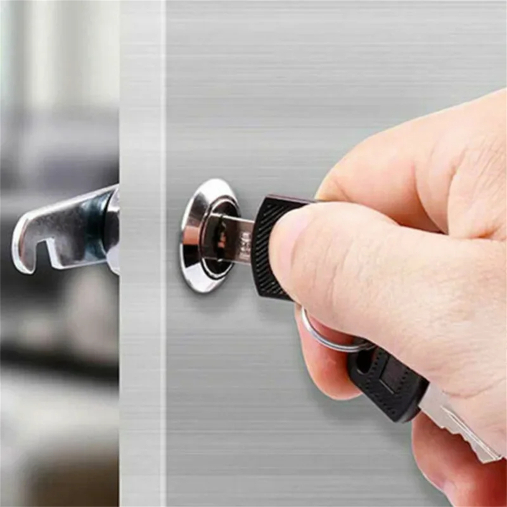 5 sett sikkerhetslås metall sylinder skap skap kamlås med nøkler sikkerhets postkasselås skuff 16mm/20mm/25mm/30mm