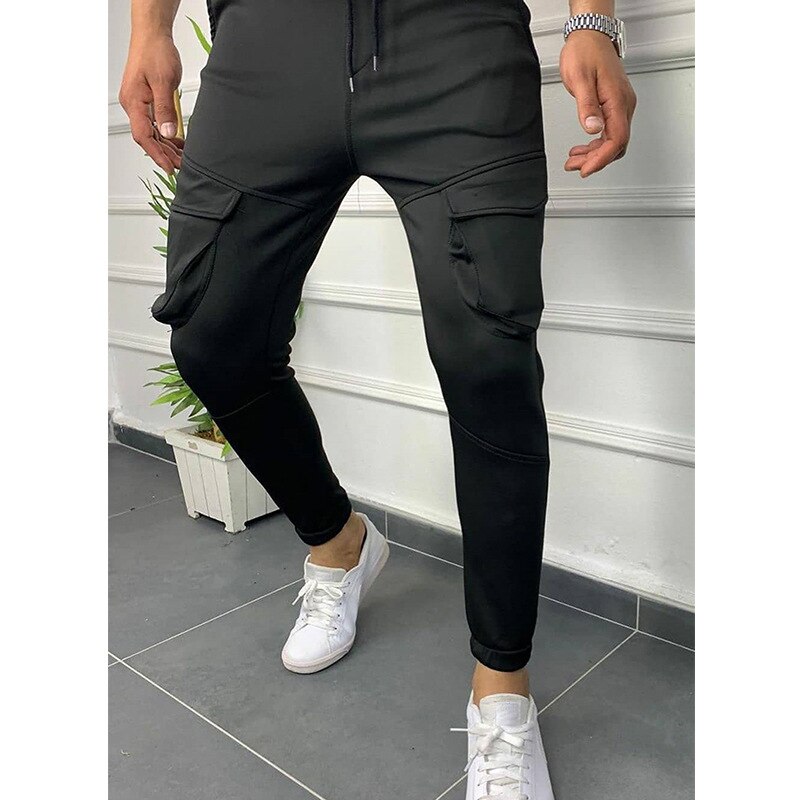 Heren Joggingbroek Joggers Running Broek Broek Mannen Cargo Broek Street Style Casual Broek: 1 / XXL