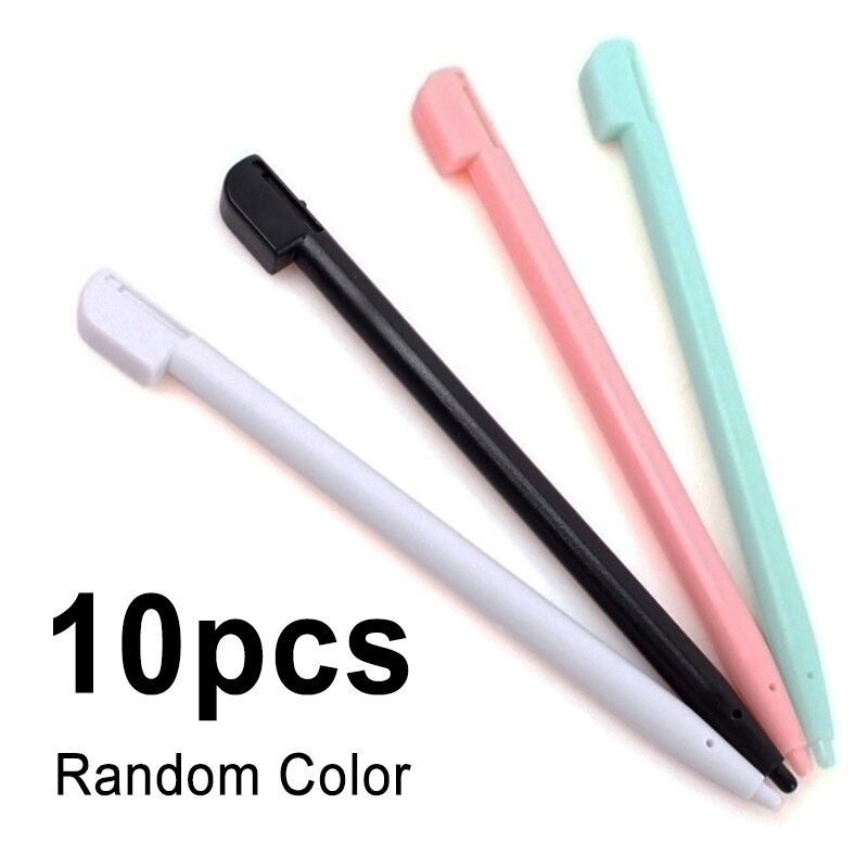 10Pcs Color Touch Stylus Pen Voor Nintendo Nds Ds Lite Dsl Ndsl Plastic Game Video Stylus Pen Game accessoires Willekeurige Kleur