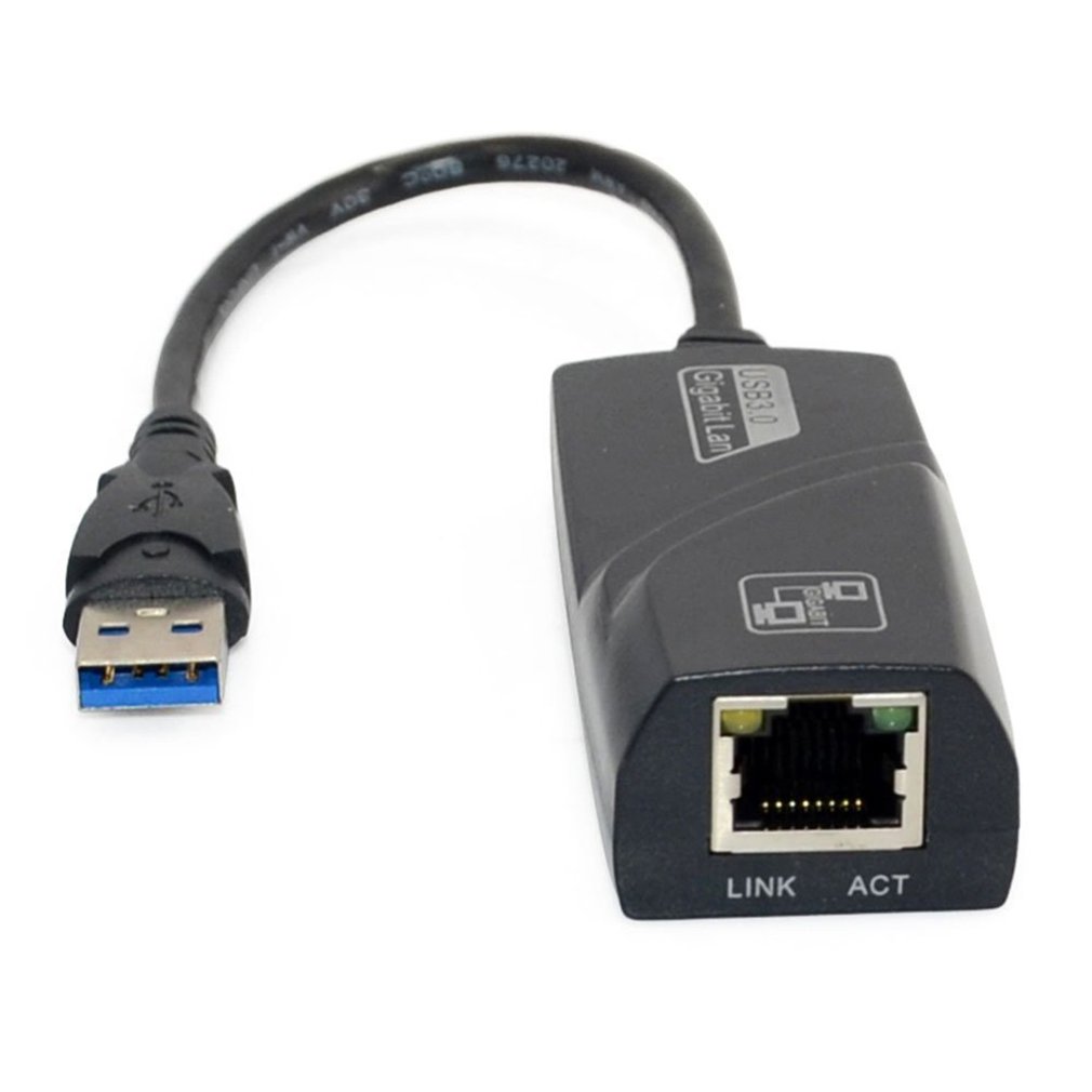 Unità libera esterna USB 3.0 Gigabit LAN USB a RJ45 NIC RTL8153 Chip aggiornamento velocità di connessione di rete