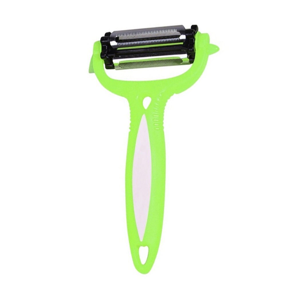 3- in -1 magische drievoudige schiller keramische meloen fruit schoonheid multifunctionele draadsnijder dunschiller keukengereedschap groentesnijder: Groente