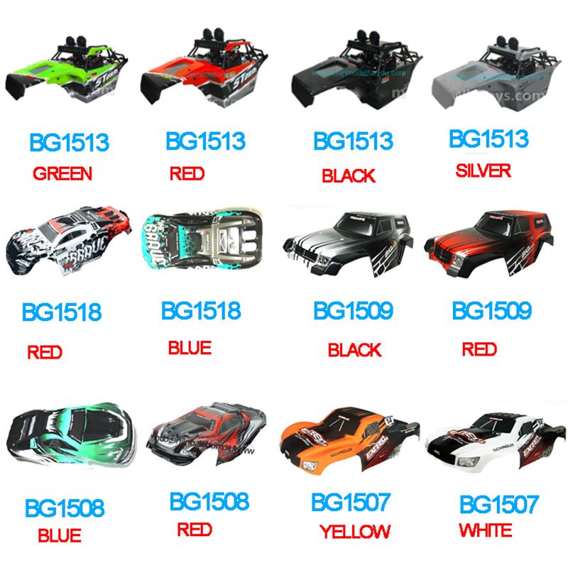Cj0027 luifel auto-onderdelen  s1508000 s15090000 voor subotech  bg1506 bg1507 bg1508 bg1509 bg1513 1/12 rc auto-onderdelen