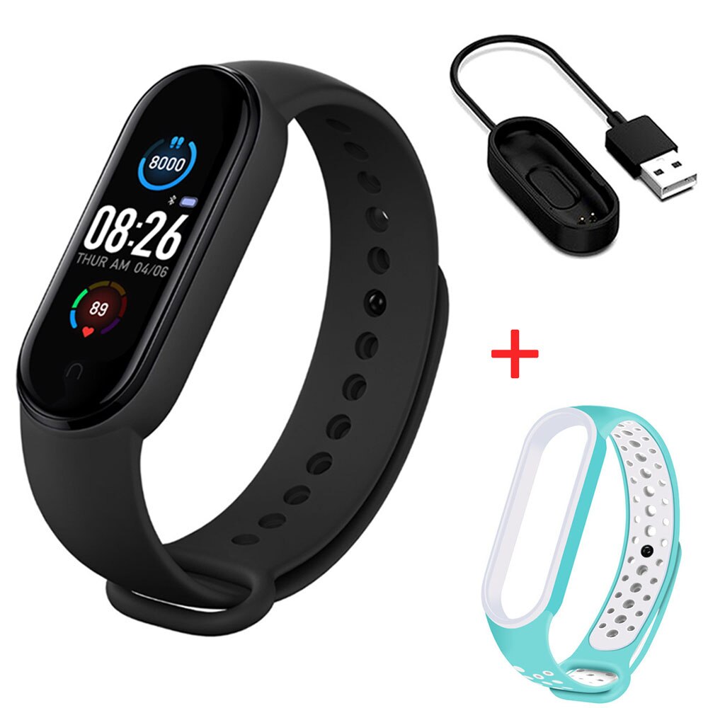 M5 Smart Band M5 Smart Uhren Sport Fitness Tracker Pedometer Herz Rate Blutdruck Monitor Bluetooth Armband Männer Frauen: 6