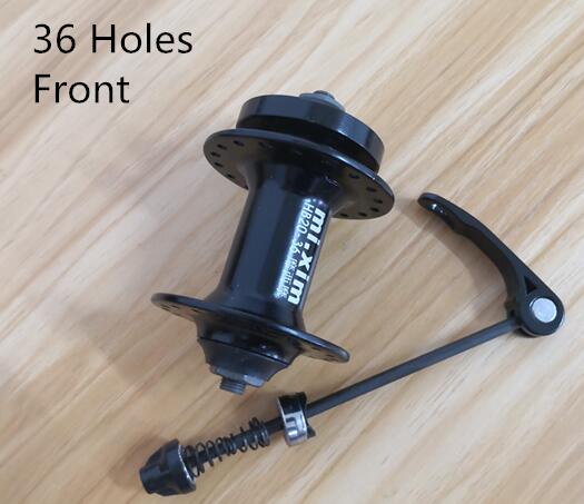 Mountain MTB Voor Achter Hub Goud Fietsonderdelen Schijfrem Baard Naven Rotodyne hub/Quick Release Fiets Hubs 32 of 36 Gaten: 36 holes front