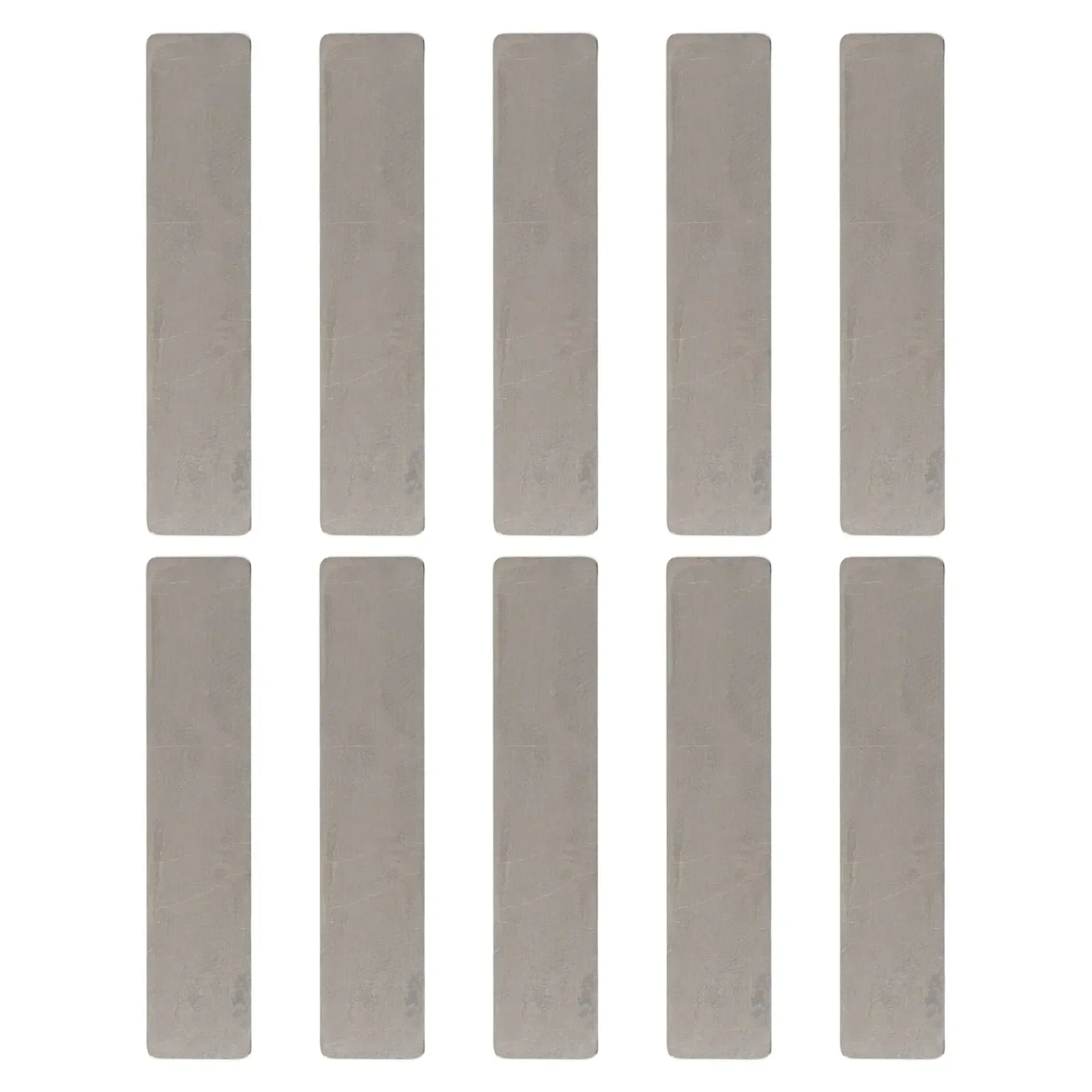 10pcs Piston Compressor For Valve Plate Reed Plate Steel Shrapnel Spacer Air Compressor Spare Parts Pneumatic Parts ﻿: Transparent