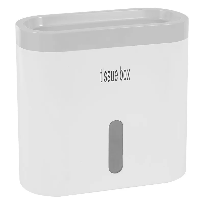 Toilettenpapierbox, wandmontierte, perforierte, kostenlose, wasserdichte Schublade aus Papier, Roll Stora