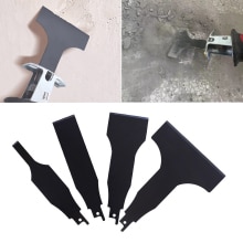 140mm Multifunctional Scraper HCS Reciprocating Saw Blades Shovel For Cleaning Removal Tile Grout Electric Shovel Wall Scraper