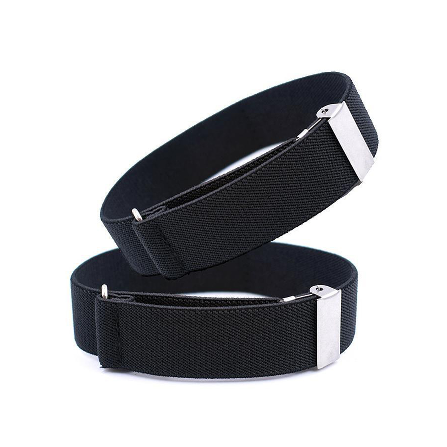 One Pair Elastic Armband Shirt Sleeve Holder Women Men Adjustable Arm Cuffs Bands For Party Wedding Clothing Accessories