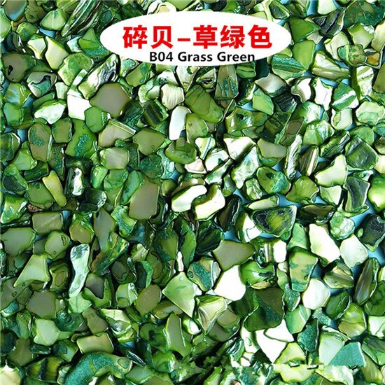 100 g/partij Kleurrijke Crush Shell Fragment Voor DIY Shell Schilderen Kleuterschool Handgemaakte Craft Materiaal Pakket Art Decor Maken Tool