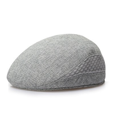 Summer beret men linen hat women autumn and winter berets comfortable boinas breathable mesh cap sunbonnet toca: 6