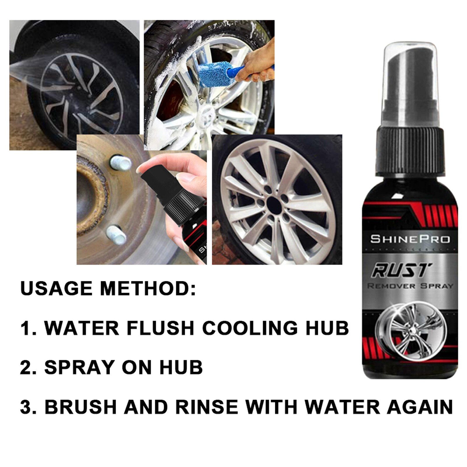 Top Selling Roest Remover Spray Remover Kruipoliën Spuiten Auto Onderhoud Reiniging 30Ml Populaire