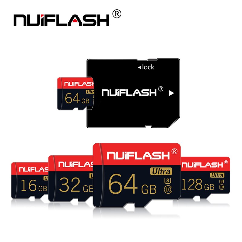 Memory card 32GB 64GB 128GB cartao de memoria 8GB 16GB Class 10 micro sd card 256gb flash usb cards with Adapter