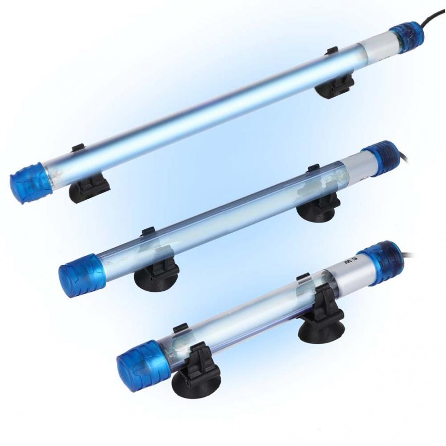 Fish Tank Light Lamp Submersible UV Light Algae Bacteria Killing Lamp for Aquarium Fish Tank EU Plug