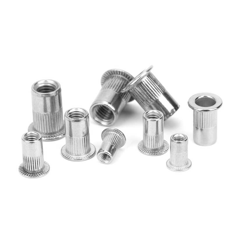 screw thread repair metric threaded inserts Stainless Steel Mixed M3 M4 M6 Rivet Nut Insert Nuts Kit Hardware