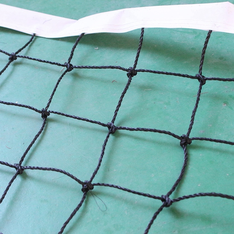 Universell stil 9.5 x 1m volleybollnät polyetenmaterial beachvolleyballnätvolleyboll nettovolleyboll handbollsnät utomhus