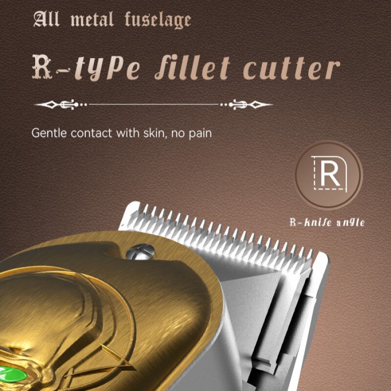 Originele Kemei Alle Metal Kappers Tondeuse Voor Mannen Salon Professionele Elektrische Tondeuse Baard Kapsel Machine