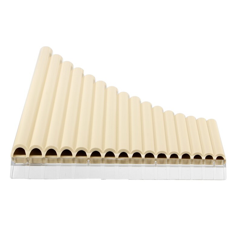 16 Tube Eco-friendly Resin C tone Pan Flute Easy Learning For Beginner