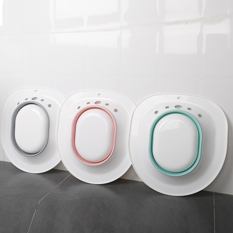 Woman Folding Bidet Portable Maternal Self Cleaning Female Private Parts Hip Irrigator Butt Wash Potty Child Adult Toilet