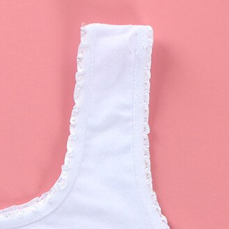 Spetsväst underkläder bh barn spandex 8-12 år liten flickas stora flickas pubertet tonåring barn sommar assorterad 1 st: Bai / 8