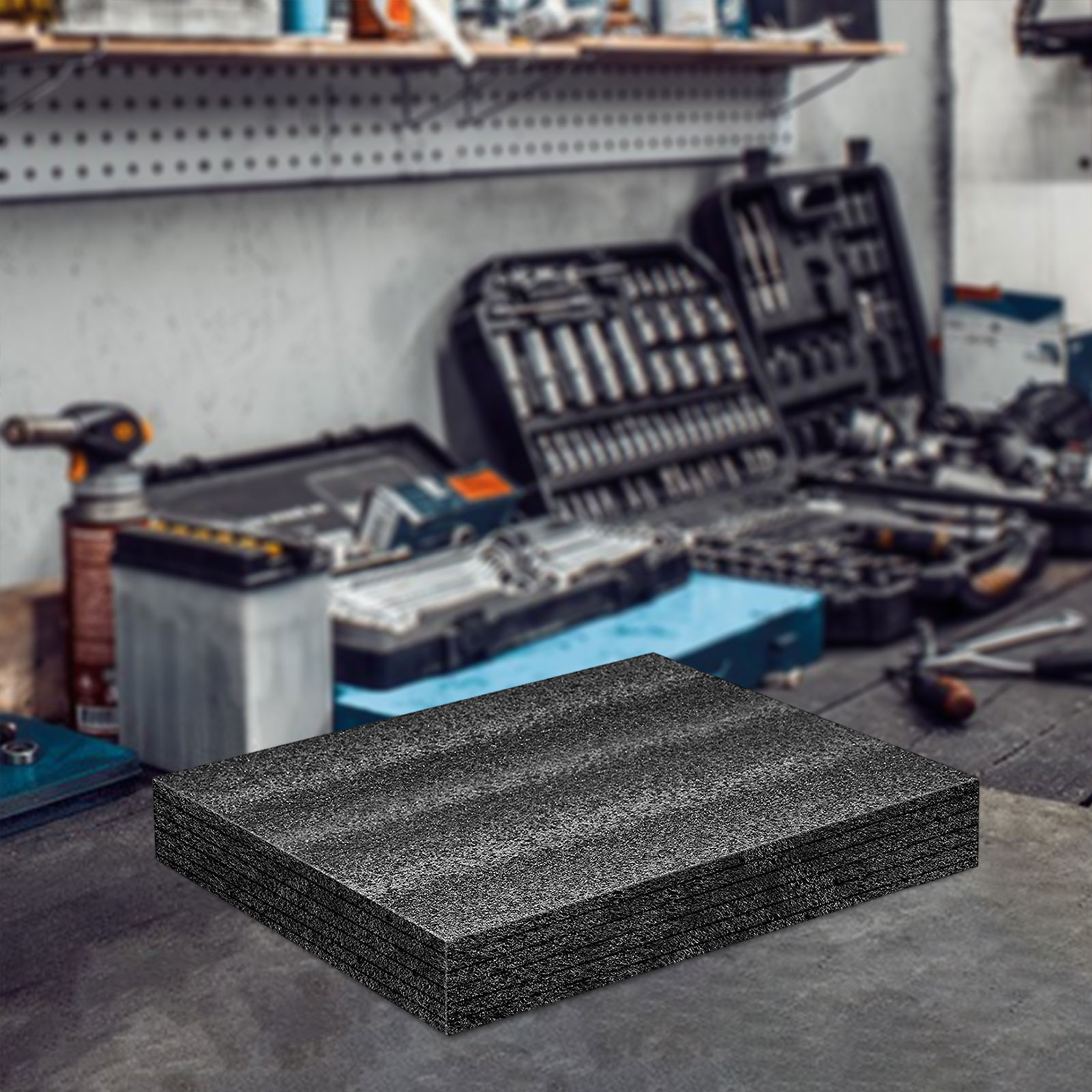 Polyethylene Foam Sheet Cushioning Inserts Protective Foam High Density Tool Box Polyethylene Foam Pad for Packing and Crafts