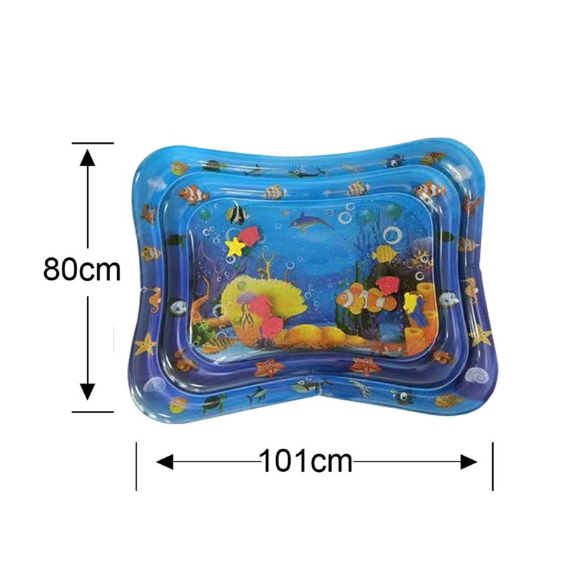 40" Summer Inflatable Water Mat for Babies Safety Cushion Ice Mat Early Education Toys Play