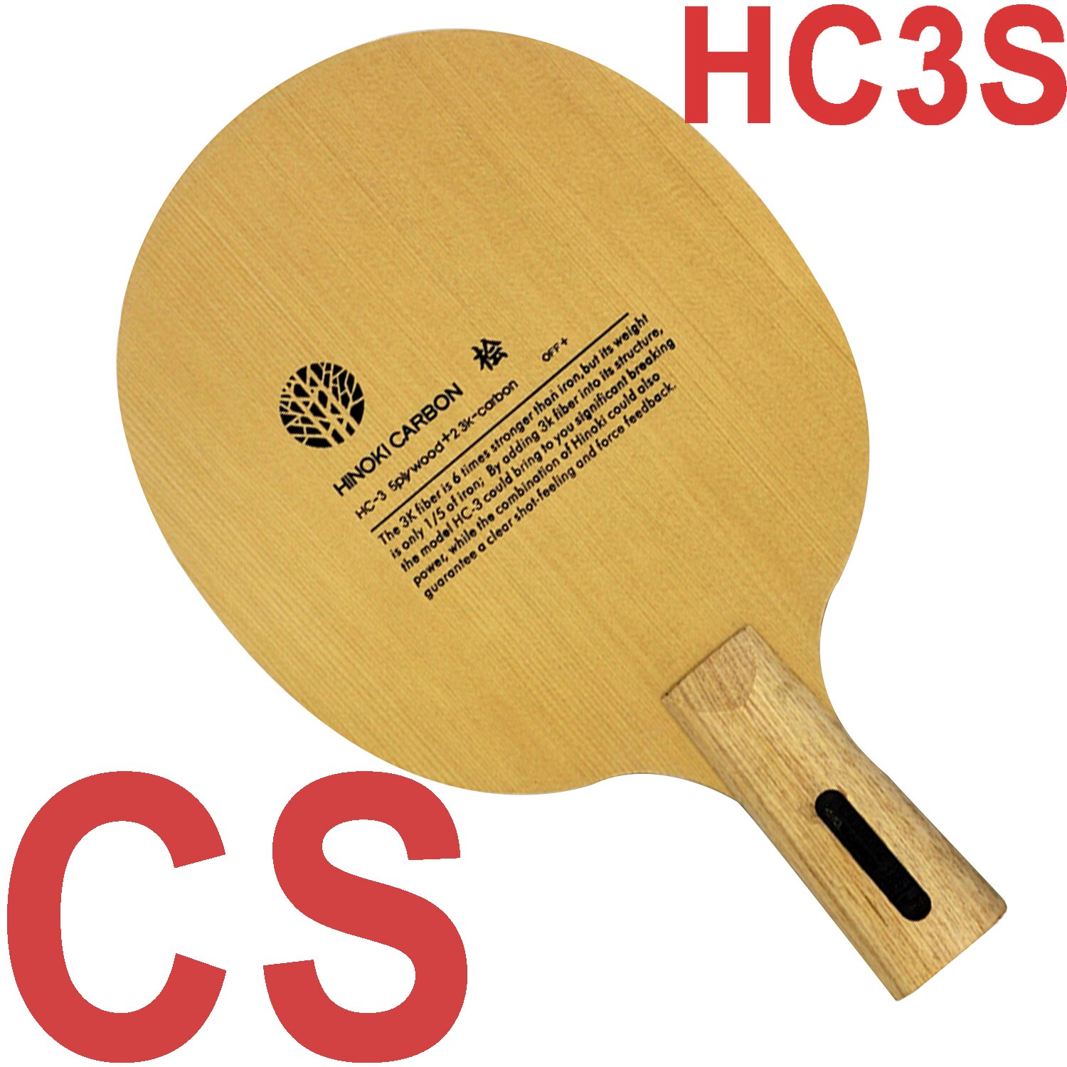 Sanwei HC.3 HC 3 HC-3 HC-3S HC3S Table Tennis PingPong Blade: HC3S CS