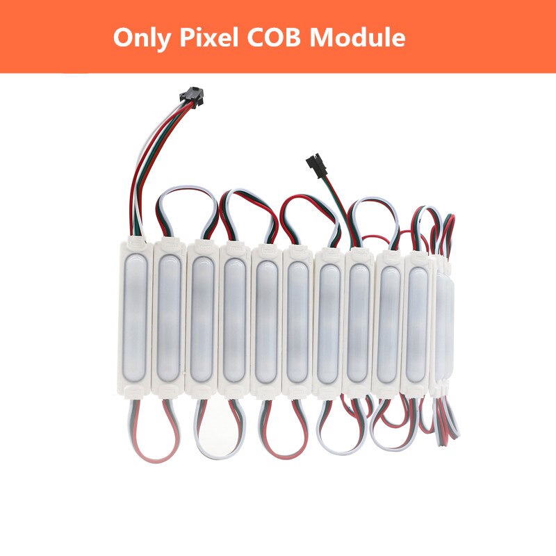 WS2811 Pixels RGB LED Module Addressable Individually 12V 2811 IC Smart Waterproof IP68 Sign Led Back lights For Channel Letters: Only Module