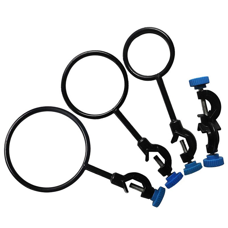 Support de Support de laboratoire ensemble d'anneau de cornue et Support de Support de pince de laboratoire (ensemble de 4 pièces)