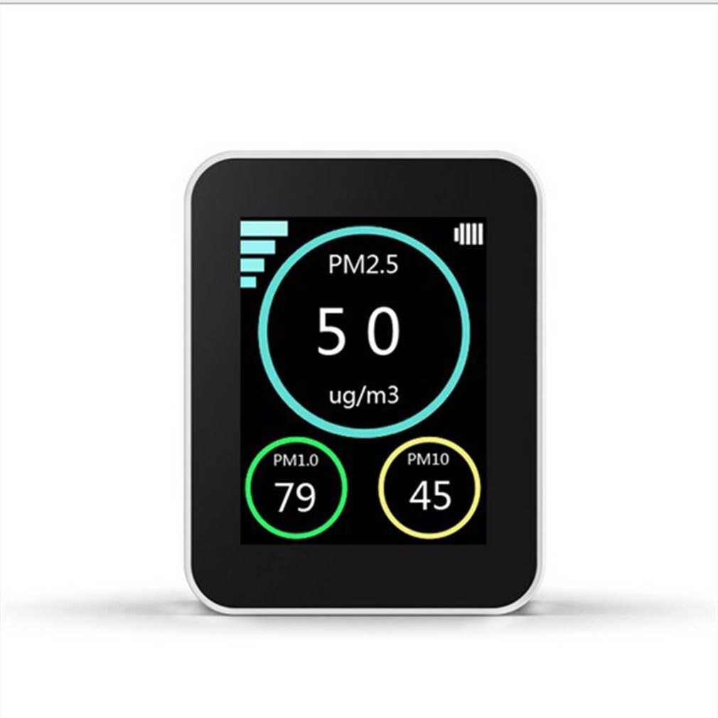 Without Wireless Digital PM2.5 PM1.0 PM10 Temperature Humidity Haze Content Dust Detection Air Detector