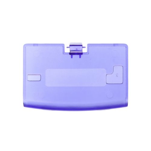 FZQWEG de tapa de batería Shell para Nintendo para Gameboy Advance para GBA volver caso de la puerta: CLEAR BLUE