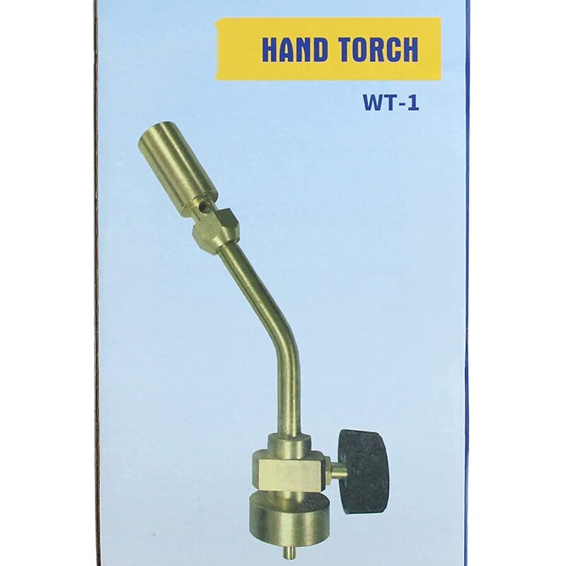 Brass Pencil Flame Propane Flashlight Head Nozzle Gas Welding Flashlight, Fuel MAPP MAP Pro Propane CGA600 Cylinder