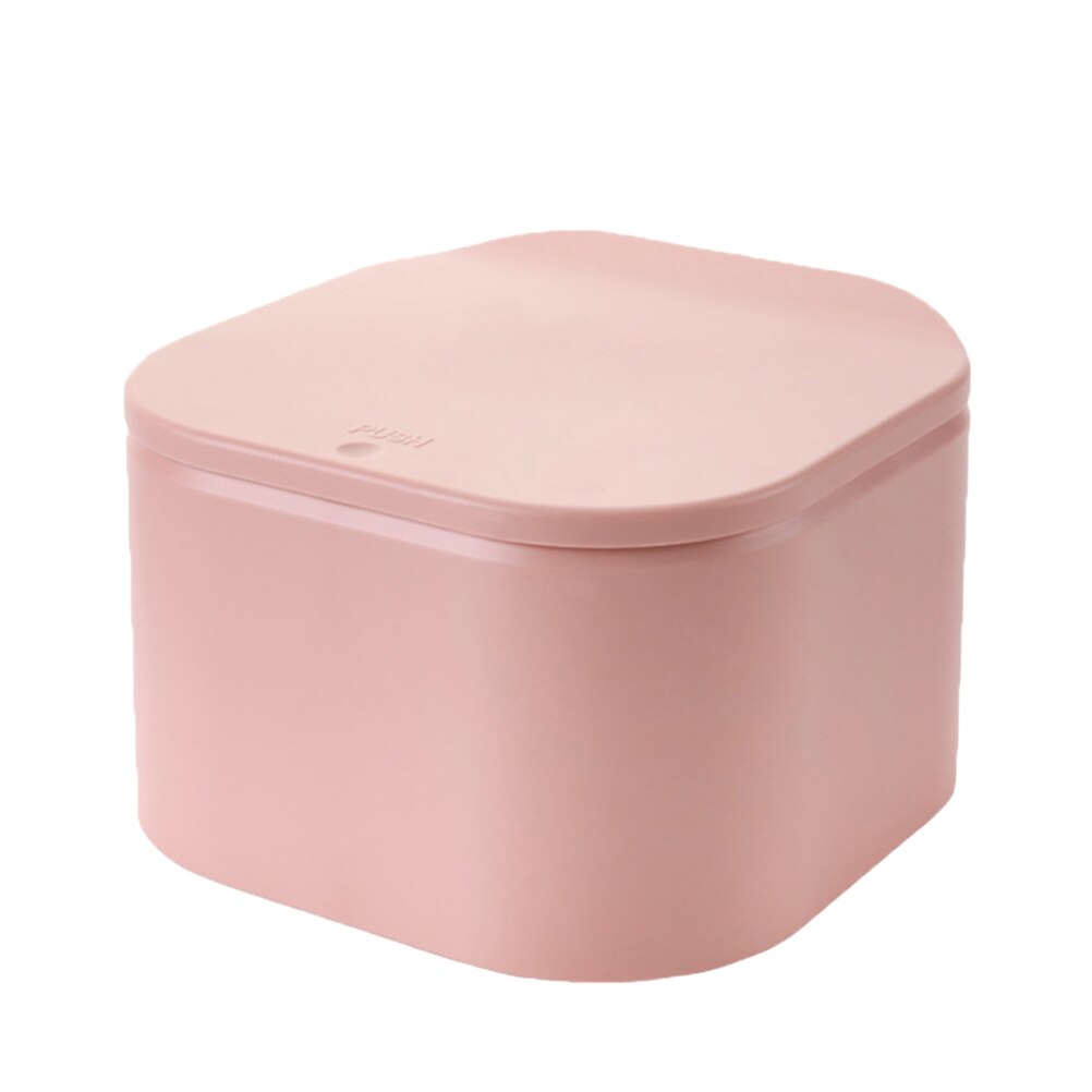 Push Type Leuke Mini Afvalbak Home Office Badkamer Prullenbak Desktop Vuilnis Doos Tafel Vuilnisbak Diversen Bins