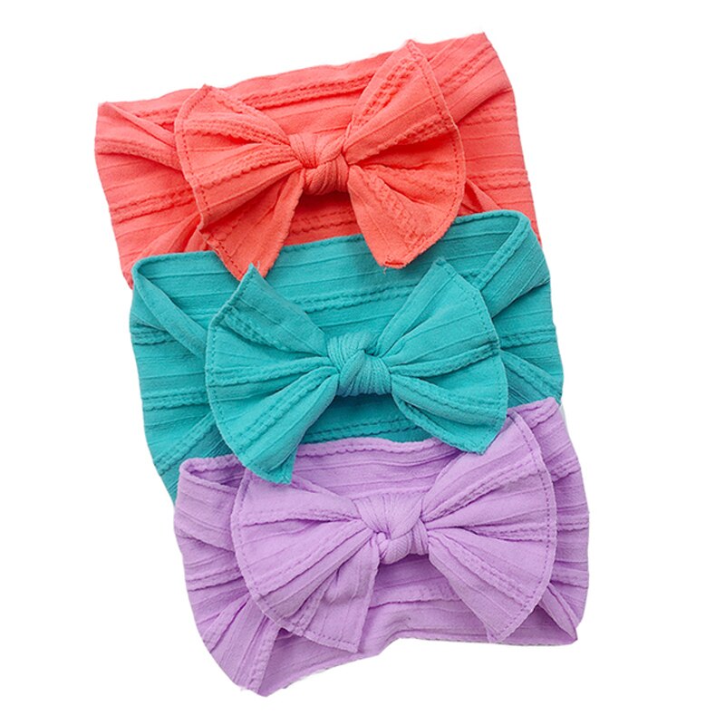 HQdeal 3 pièces Bandeaux de aquillage, Bandeaux Bowknot, Bandeau