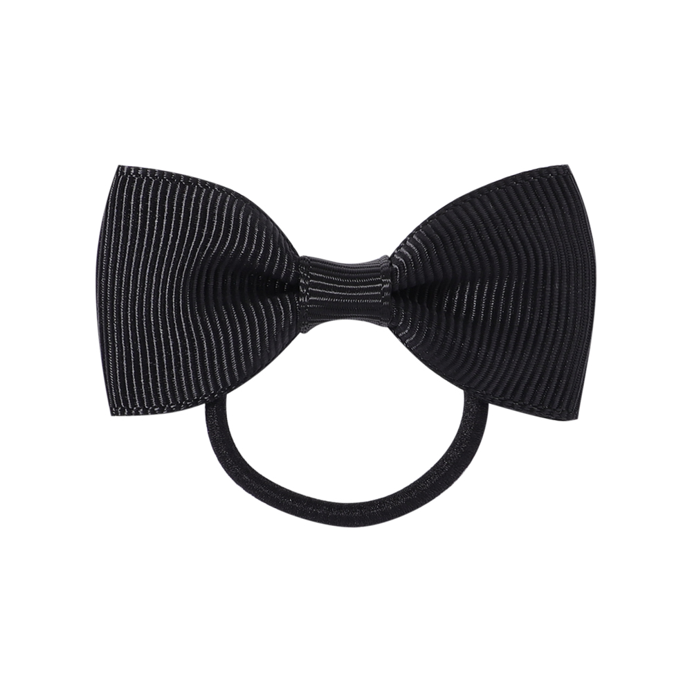 20 unids/lote Mini lazos para el cabello de Color sólido, banda elástica para el cabello para niñas, diadema, cinta de grogrén, accesorios para el cabello para niños