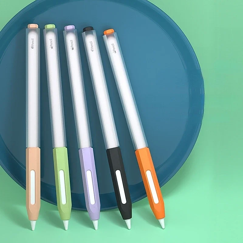 Voor Apple Pencil Pro Case Stylus Pen Gevallen Voor Apple Pencil 2 2nd Gen Cover Zachte Siliconen Coque Voor iPad potlood Pro Mouw Capa