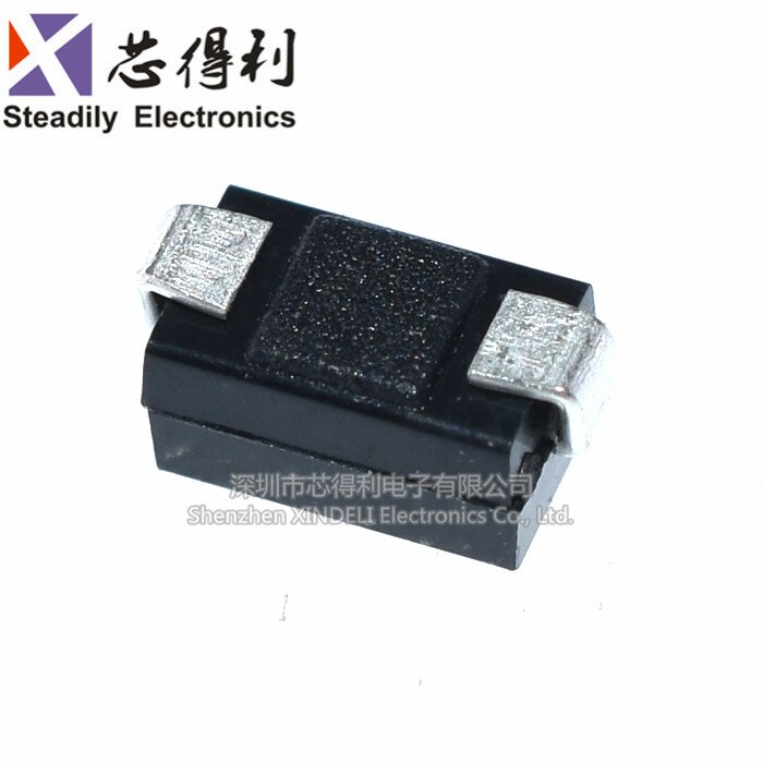 100 Stks/partij Diode Ss510 Sma 5A 100V Schottky (Sr5100) DO214-AC