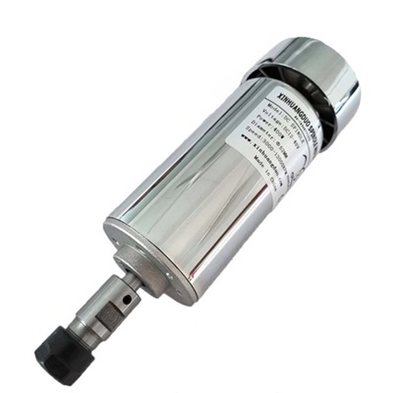 Luft Gekühlt 0,4 KW CNC Spindel Motor- Bausatz ER11 ER16 Futter 400W DC Motor- + Netzteil Geschwindigkeit Gouverneur für DIY CNC Gravur Maschine: 400W mit ER11
