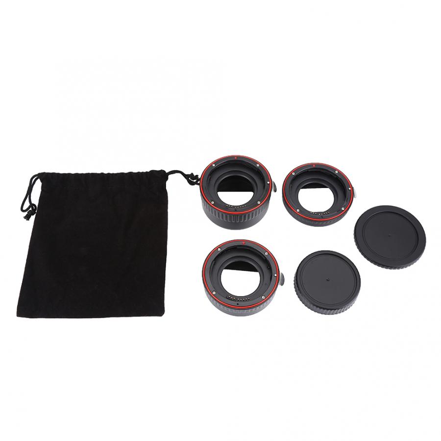 Auto Focusing Macro Extension Lens Adapter Tube Rings Set 13/21/31mm Camera Lens for Canon for EOS EF Mount Accessories