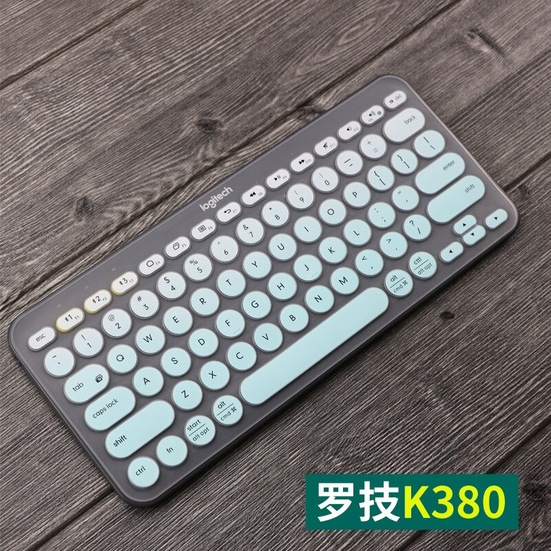 Keyboard Protector Ultra Thin Silicone Laptop Keyboard Cover Skin Protector for Logitech K380 Keyboard: fademint