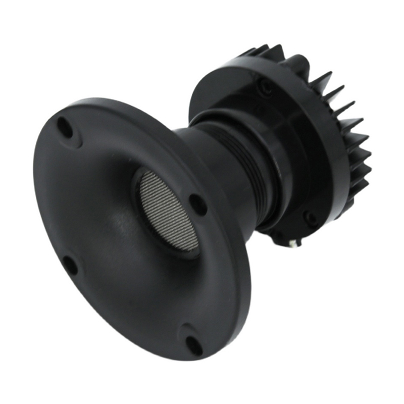 Tweeter de bocina de tamaño pequeño, boquilla roscada de plástico, accesorios de reparación de altavoz, 3 pulgadas, 80mm, 34mm