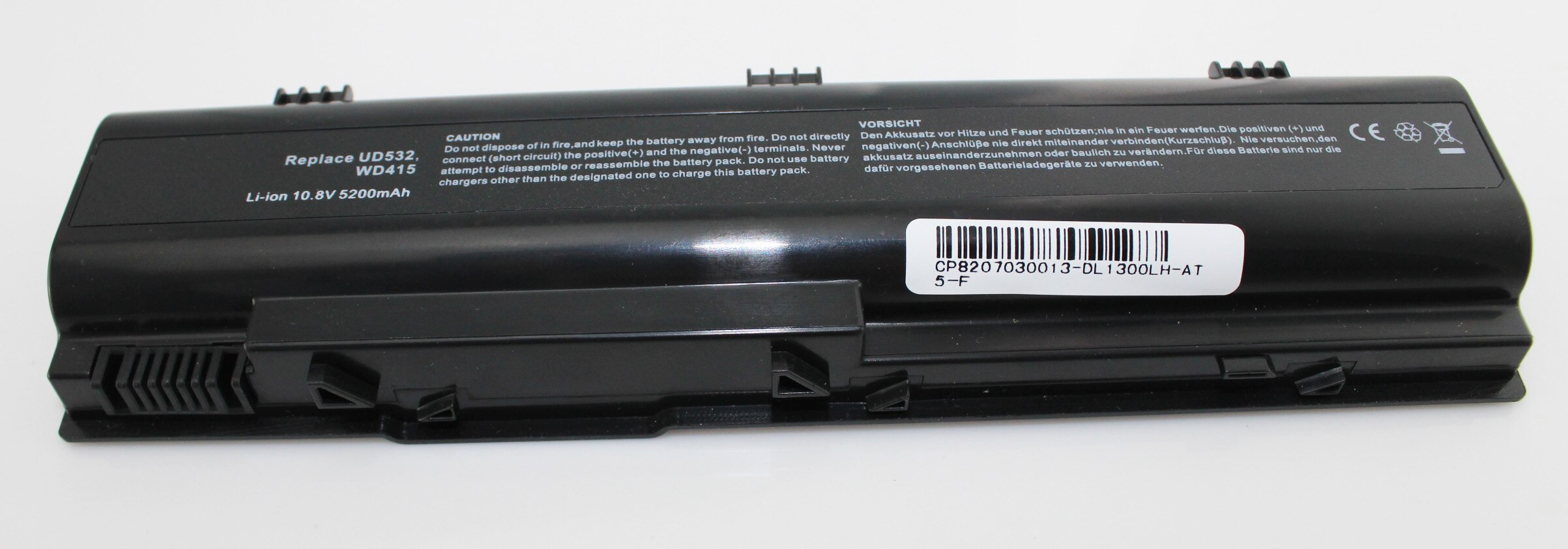Battery for Dell Inspiron 1300 B120 B130 Latitude 120L laptop HD438 KD186 312-0366 UD384 UD532 UD533 WD414 WD415 WD416 WD417
