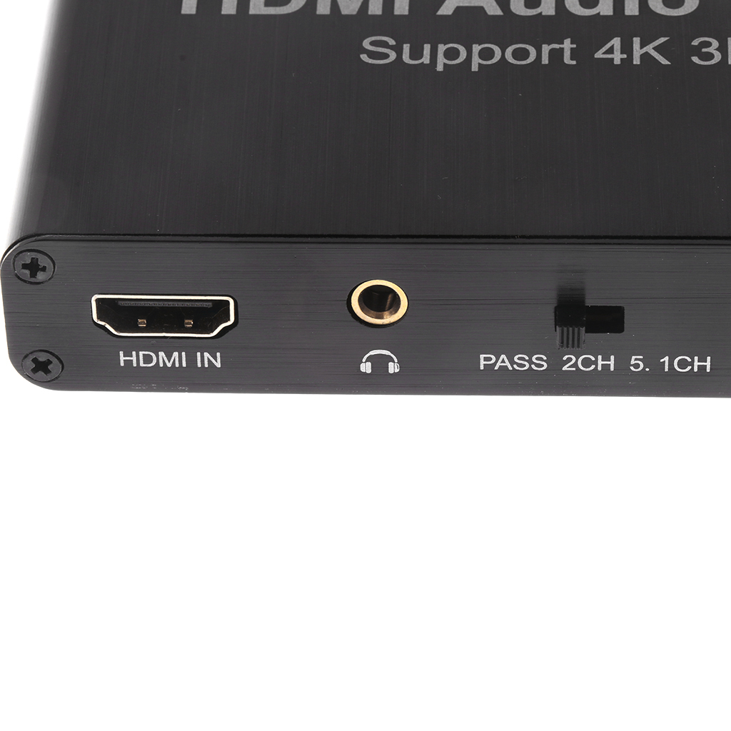 Fits UK Power HDMI 5.1 Channel Audio Extractor Supports Dolby Analog Audios