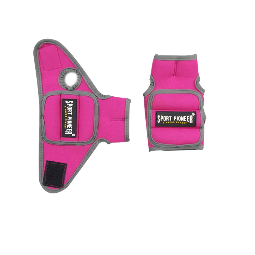 1lb rosa gewicht Handschuhe Fitness Karosserie Gebäude Ausbildung Handschuhe für frau