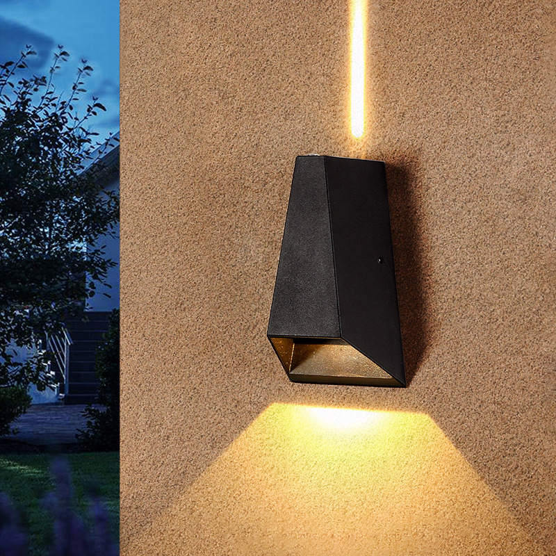 IP65 Waterdichte Led Wandlamp Outdoor Aluminium 6W 10W Wandlampen Veranda Tuin Hek Indoor Moderne Nordic Blaker lampen 85-265V