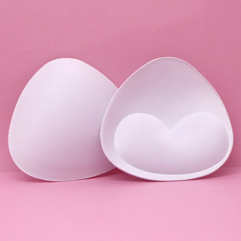 2 Pcs 1pair Thick Sponge Bra Pads Push Up Breast Enhancer